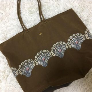 ミナペルホネン(mina perhonen)のミナペルホネン  peacock dpndon bag(トートバッグ)