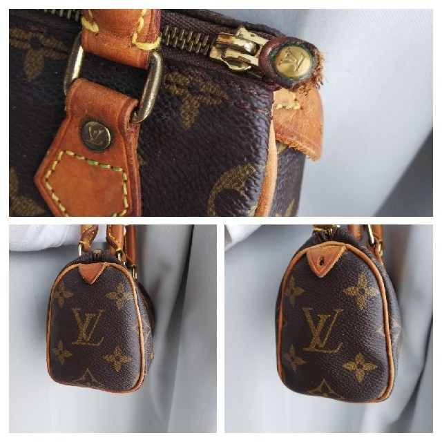 鑑定済み LOUIS VUITTON ミニスピーディ