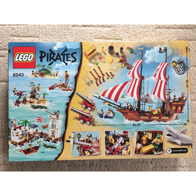 レゴ (LEGO) パイレーツ 赤ひげ船長の海賊船 6243