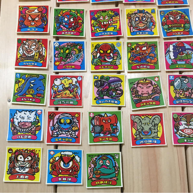 ビックリマンシール 悪魔シール 1〜48 悪魔 旧ビックリマン 48枚セット
