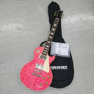 Bunny Les Paul キルトメイプル ピンク！(エレキギター)