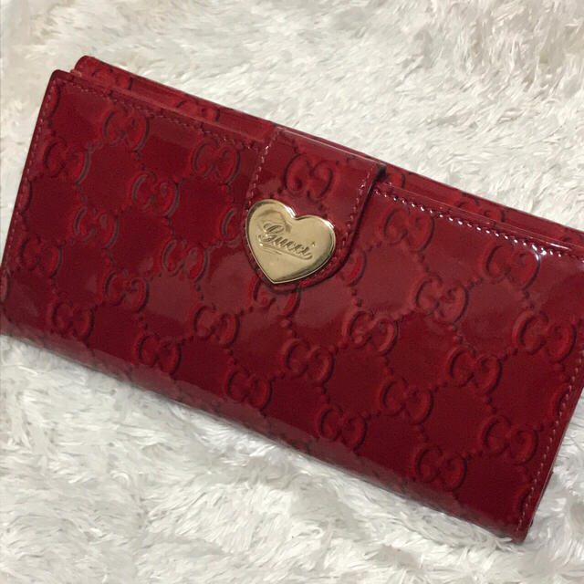 目立つ 横 スペイン gucci 財布 赤 エナメル - yuchiku-ps.jp