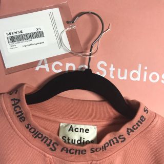 アクネ(ACNE)のacne studios YANA SWEATSHIRT ピンク スウェット(スウェット)