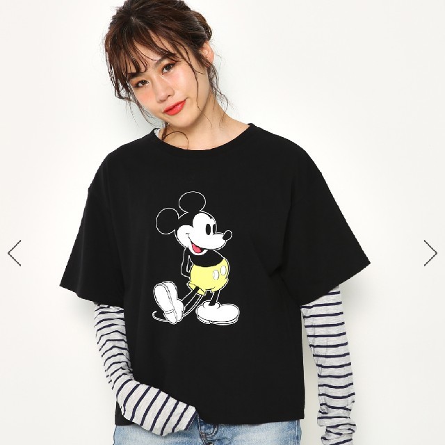 りゅうじさま分 RODEOCROWNS×Disney MickeyネオンTシャツ