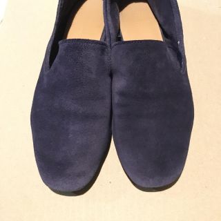 ザラ(ZARA)のZARA レザースリッポン 37(スリッポン/モカシン)