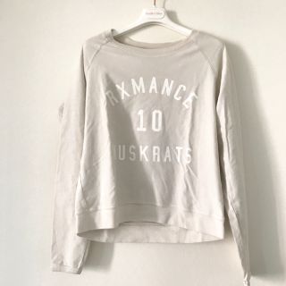 ユナイテッドアローズ(UNITED ARROWS)の【未使用】rxmance☆スウェットトレーナー(トレーナー/スウェット)