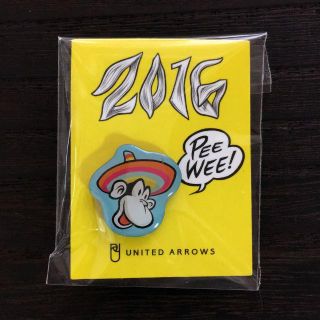 ユナイテッドアローズ(UNITED ARROWS)の【未開封！非売品！】ユナイテッドアローズ/2016ノベルティおさるさんピンバッジ(ブローチ/コサージュ)