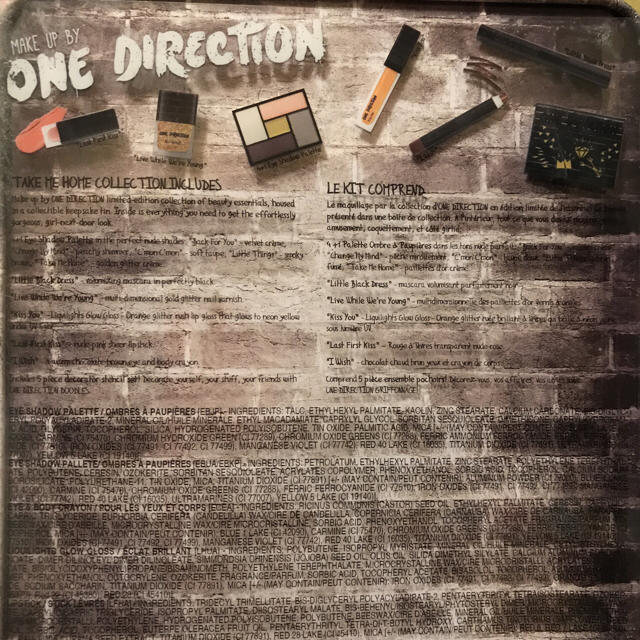 One Direction Makeup Collection 新品未使用 コスメ/美容のキット/セット(コフレ/メイクアップセット)の商品写真