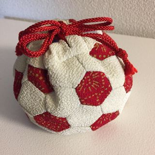 ちりめん巾着 ハンドメイド(和装小物)