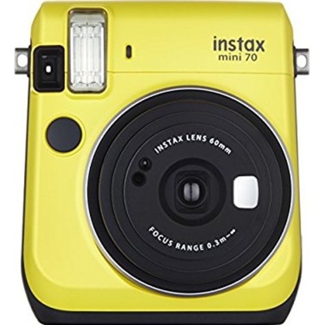 インスタントカメラ チェキ instax mini70 イエロー