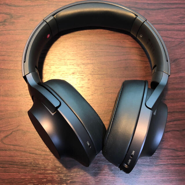 SONY(ソニー)のSONY MDR-100ABN チャコールブラック スマホ/家電/カメラのオーディオ機器(ヘッドフォン/イヤフォン)の商品写真