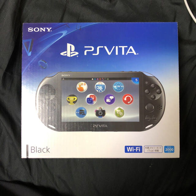 10658円 【即発送可能】 PlayStation Vita Wi-Fiモデル ブラック PCH-2000ZA11