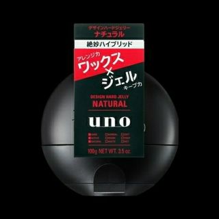 ウーノ(UNO)のuno ウーノ デザインハードジェリー ナチュラル 100g(ヘアワックス/ヘアクリーム)