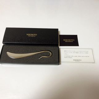 ミキモト(MIKIMOTO)の★最終値下げ★ 【新品】ミキモト MIKIMOTO パール付きブックマーカー(その他)