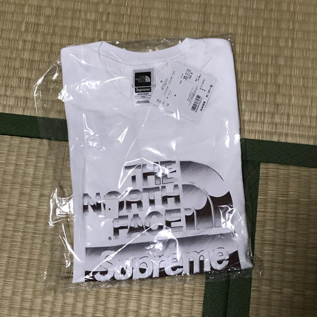 supreme/north face world tee ワールドTシャツ S