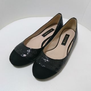 ダイアナ(DIANA)の美品★DIANAダイアナのキレイめパンプス★23.5★ペタンコバレエシューズ(バレエシューズ)