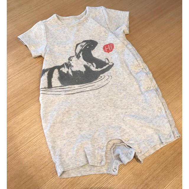 babyGAP(ベビーギャップ)のbabyGAP 半袖カバーオール キッズ/ベビー/マタニティのベビー服(~85cm)(カバーオール)の商品写真