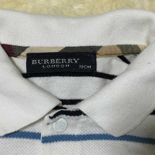 BURBERRY(バーバリー)のバーバリー ロンパース カバーオール キッズ/ベビー/マタニティのベビー服(~85cm)(ロンパース)の商品写真