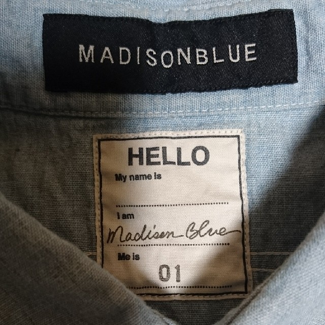 MADISONBLUE シャンブレーシャツの通販 by k&k's shop｜マディソンブルーならラクマ - ナオミ様専用★マディソンブルー セール