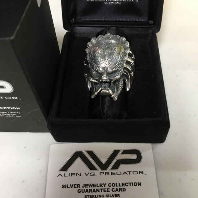 AVPリング JAP工房 プレデター シルバー 限定 レア メンズのアクセサリー(リング(指輪))の商品写真