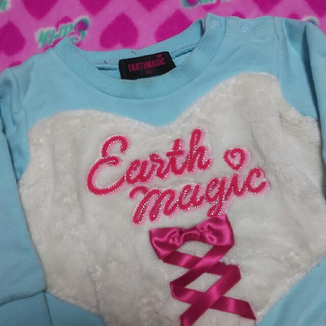 EARTHMAGIC(アースマジック)の専用.80cm キッズ/ベビー/マタニティのベビー服(~85cm)(トレーナー)の商品写真