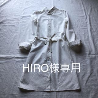 メルローズクレール(MELROSE claire)のHIRO様専用【着用2度ほど】メルローズクレール⭐︎シャツワンピース(ひざ丈ワンピース)