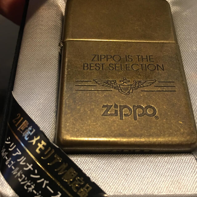 zippo 21世紀メモリアル限定品 シリアルナンバー入りの通販 by ーOSAー ...