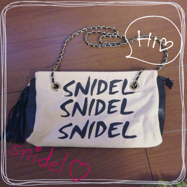 SNIDEL(スナイデル)のsnidel♥ショルダーバッグ レディースのバッグ(ショルダーバッグ)の商品写真
