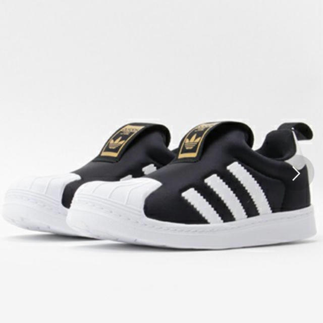 adidas(アディダス)の★新品★アディダス★スーパースター★キッズ★スリッポン キッズ/ベビー/マタニティのキッズ靴/シューズ(15cm~)(スニーカー)の商品写真