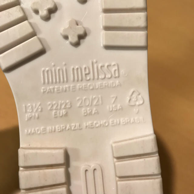 melissa(メリッサ)のmini melissa 13.5cm キッズ/ベビー/マタニティのベビー靴/シューズ(~14cm)(サンダル)の商品写真