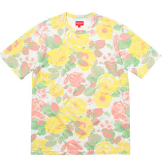 シュプリーム(Supreme)の新品supreme flower tee 白XL(Tシャツ/カットソー(半袖/袖なし))
