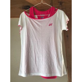 ヨネックス(YONEX)のYONEXタンクトップ付きTシャツ(Tシャツ(半袖/袖なし))