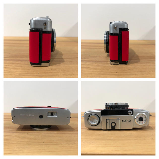 OLYMPUS - 【整備済・完動品】 OLYMPUS PEN EE-3 赤の通販 by