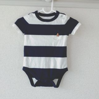 ベビーギャップ(babyGAP)の【baby GAP】ロンパース 60センチ(ロンパース)