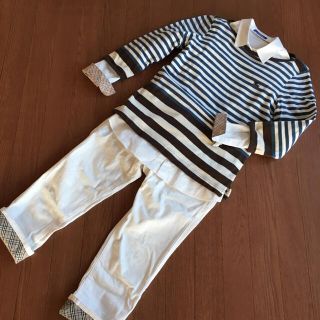 バーバリーブルーレーベル(BURBERRY BLUE LABEL)のめぐラテ様専用  バーバリー ブルーレーベル  ボーダー  38(カットソー(長袖/七分))