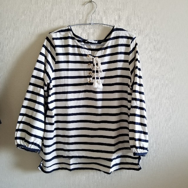 ZARA(ザラ)のZARA  ボーダーカットソー レディースのトップス(カットソー(長袖/七分))の商品写真