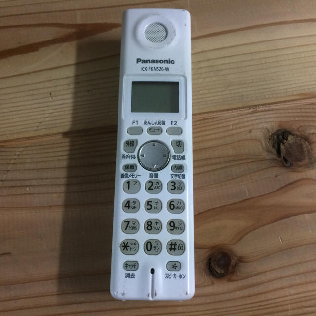 Panasonic - Panasonic パナソニック 増設子機 KX-FKN526-W の通販 by chii♡｜パナソニックならラクマ