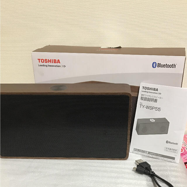 東芝(トウシバ)の【TOSHIBA】ワイヤレススピーカー TY-WSP55 スマホ/家電/カメラのオーディオ機器(スピーカー)の商品写真