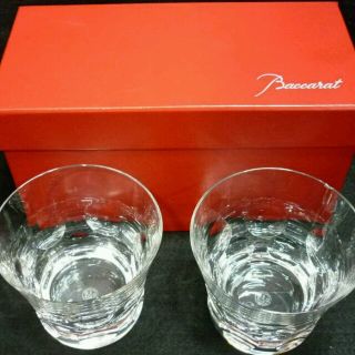 バカラ(Baccarat)の※難あり バカラ ロック グラス 2点セット(食器)