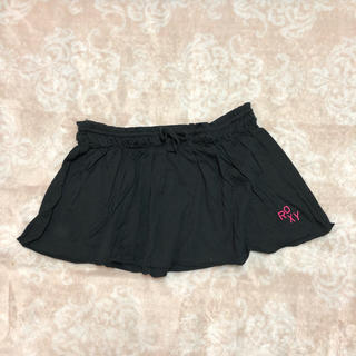 ロキシー(Roxy)の未使用✨ROXY♡黒ミニスカート♡Ｌ ♡水着の上に♡(ミニスカート)