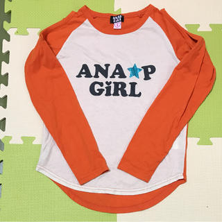 アナップキッズ(ANAP Kids)のANAP GIRL 肩開きロンT(Tシャツ/カットソー)