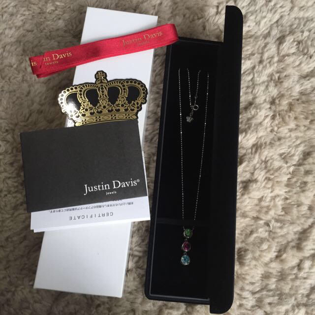 Justin Davis(ジャスティンデイビス)のシークレットスカルネックレス♡箱リボン有 レディースのアクセサリー(ネックレス)の商品写真