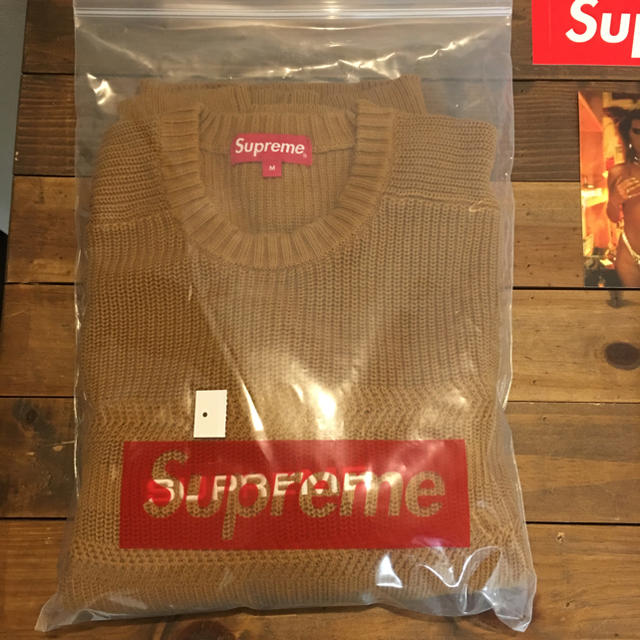 Supreme(シュプリーム)のシュプリーム2018ss Chest Stripe Raglan Sweater メンズのトップス(ニット/セーター)の商品写真