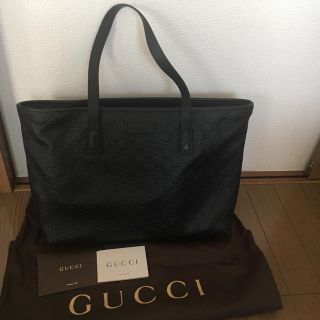 グッチ(Gucci)のグッチ レザートートバッグ(トートバッグ)