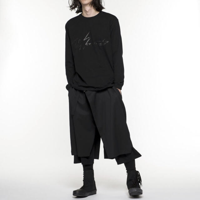 Yohji Yamamoto(ヨウジヤマモト)のGround Y ラップスカートパンツ メンズのパンツ(その他)の商品写真