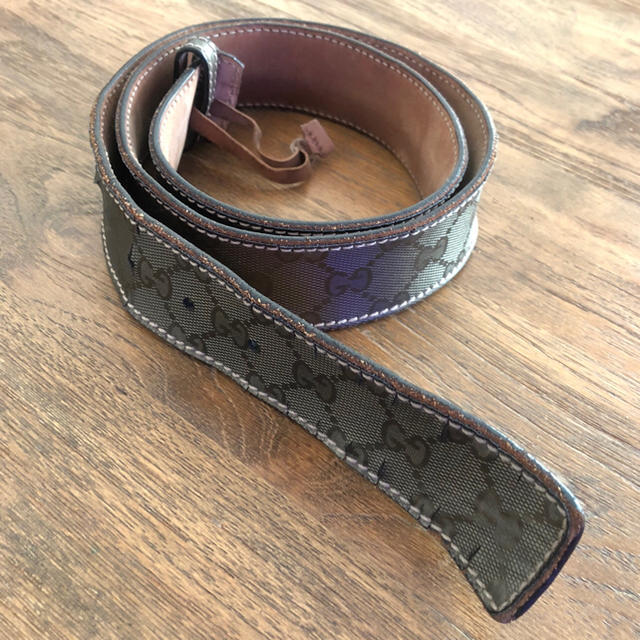 Gucci - グッチ ベルトのみ バックル無し 85cmの通販 by nAo's shop