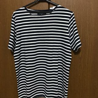 ライトオン(Right-on)のボーダー  Tシャツ  メンズ  M(Tシャツ/カットソー(半袖/袖なし))