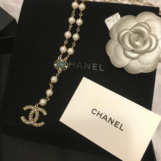 シャネル(CHANEL)のCHANEL ロングパールネックレス(ネックレス)