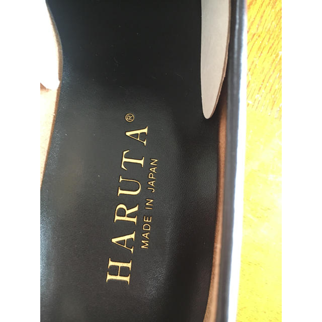 HARUTA(ハルタ)の早い者勝ち！HARUTA 黒 3048 24.5 新品未使用 ローファー レディースの靴/シューズ(ローファー/革靴)の商品写真