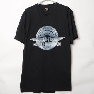 ハーレーダビッドソン(Harley Davidson)のBT1391 ハーレーダビッドソン Tシャツ L 肩51 メール ｘｑ(Tシャツ/カットソー(半袖/袖なし))